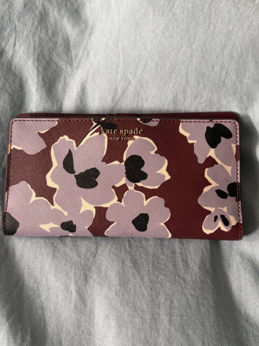Kate Spade Cameron Floral Bouquet Bifold Wallet